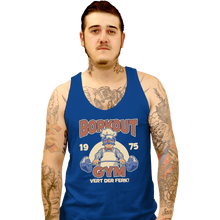 Load image into Gallery viewer, Daily_Deal_Shirts Tank Top, Unisex / Small / Royal Blue Borkout Gym
