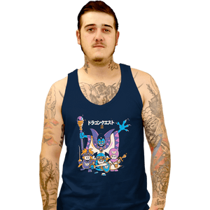 Secret_Shirts Tank Top, Unisex / Small / Navy Dragon Team