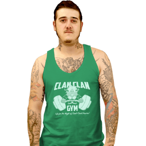 Shirts Tank Top, Unisex / Small / Irish Green Clan Clan Gym
