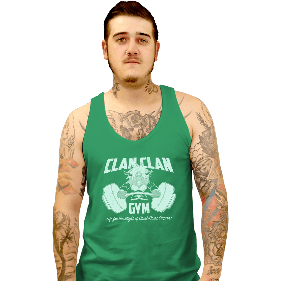 Shirts Tank Top, Unisex / Small / Irish Green Clan Clan Gym