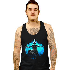 Daily_Deal_Shirts Tank Top, Unisex / Small / Black Air Bender Orb