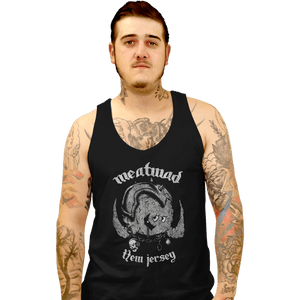 Daily_Deal_Shirts Tank Top, Unisex / Small / Black Meatwad