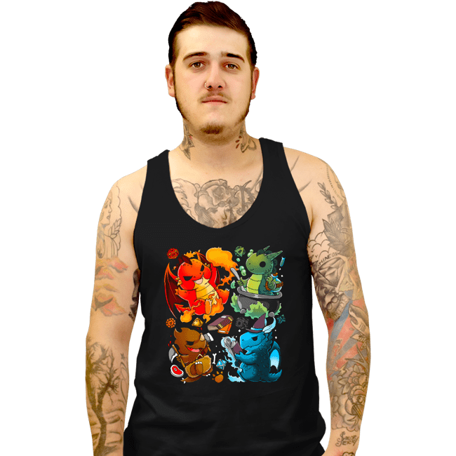 Shirts Tank Top, Unisex / Small / Black Dragon Roleplay