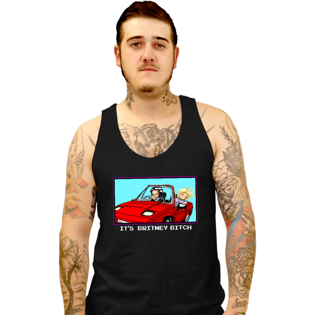 Secret_Shirts Tank Top, Unisex / Small / Black It's Britney