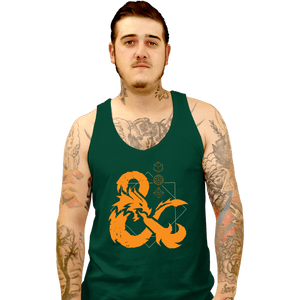 Daily_Deal_Shirts Tank Top, Unisex / Small / Black Basements & Dragons