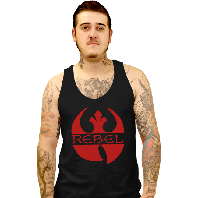 Daily_Deal_Shirts Tank Top, Unisex / Small / Black Re-Bel
