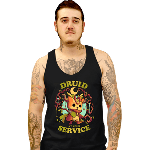 Daily_Deal_Shirts Tank Top, Unisex / Small / Black Druid's Call