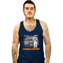 Load image into Gallery viewer, Shirts Tank Top, Unisex / Small / Navy Mandelorean

