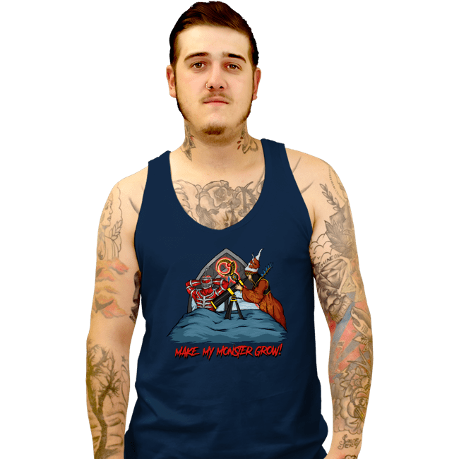 Secret_Shirts Tank Top, Unisex / Small / Navy Make My Monster