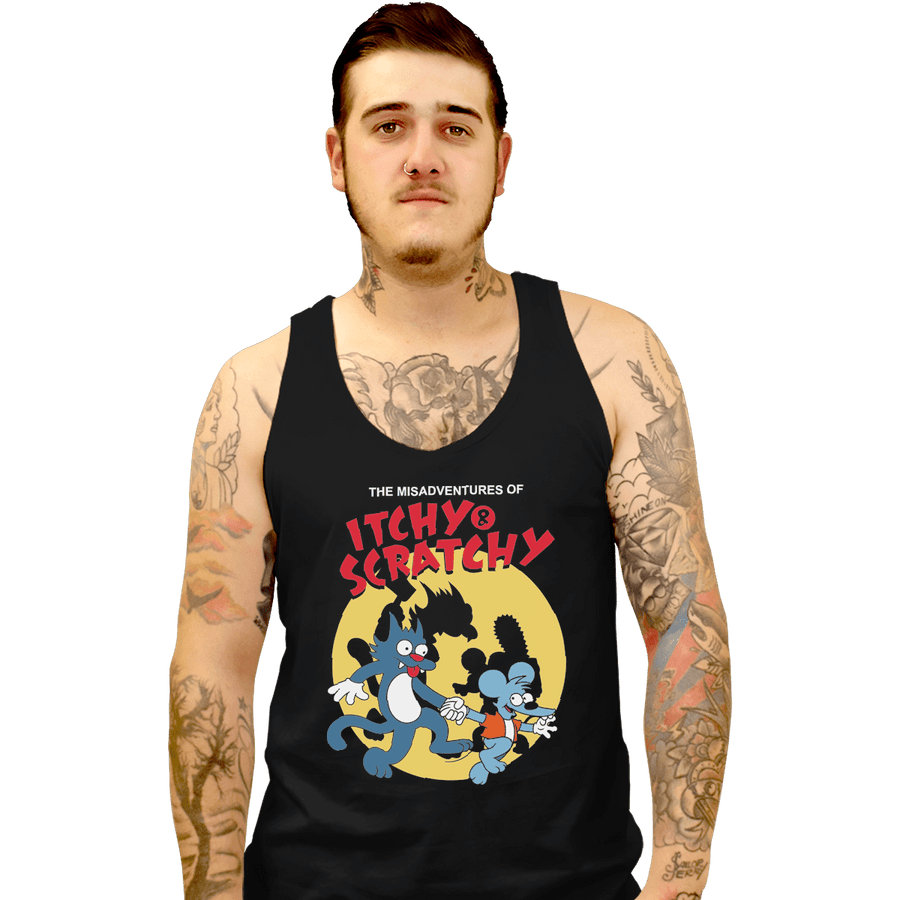 Shirts Tank Top, Unisex / Small / Black The Misadventures