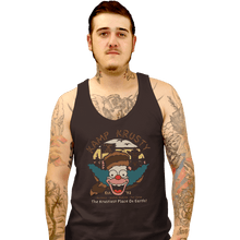 Load image into Gallery viewer, Secret_Shirts Tank Top, Unisex / Small / Black Krusty Brand Tee
