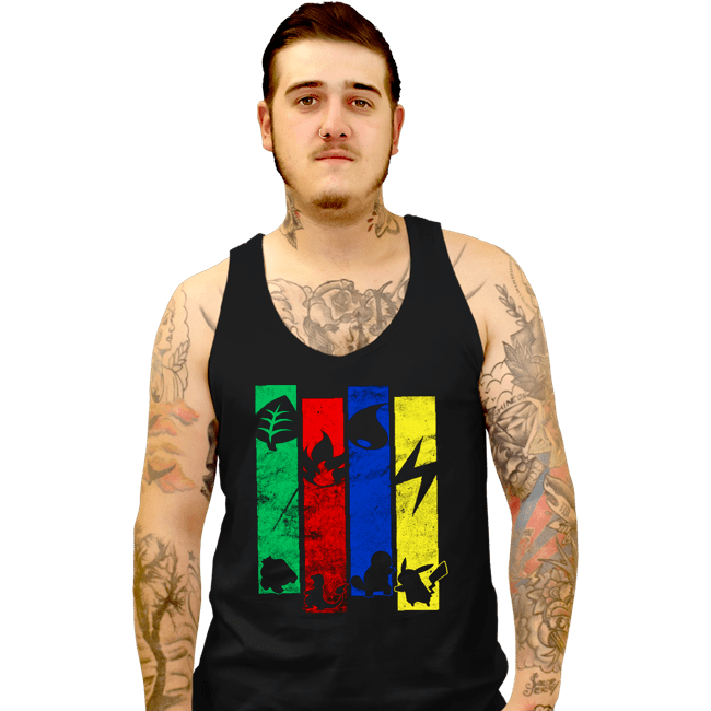 Shirts Tank Top, Unisex / Small / Black Pokestreaks