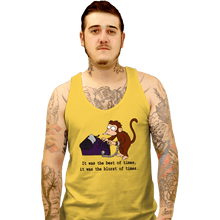 Load image into Gallery viewer, Secret_Shirts Tank Top, Unisex / Small / Gold Blurst Of Times
