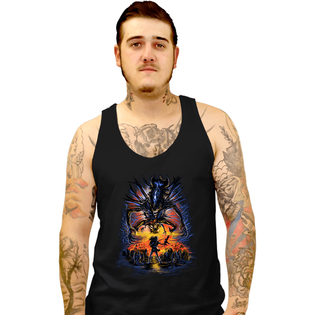 Secret_Shirts Tank Top, Unisex / Small / Black Alien, You Shall Not Pass!