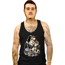 Load image into Gallery viewer, Daily_Deal_Shirts Tank Top, Unisex / Small / Black Rocker Snow White
