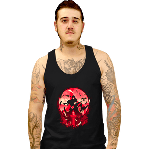 Daily_Deal_Shirts Tank Top, Unisex / Small / Black Eye Of Mangekyou