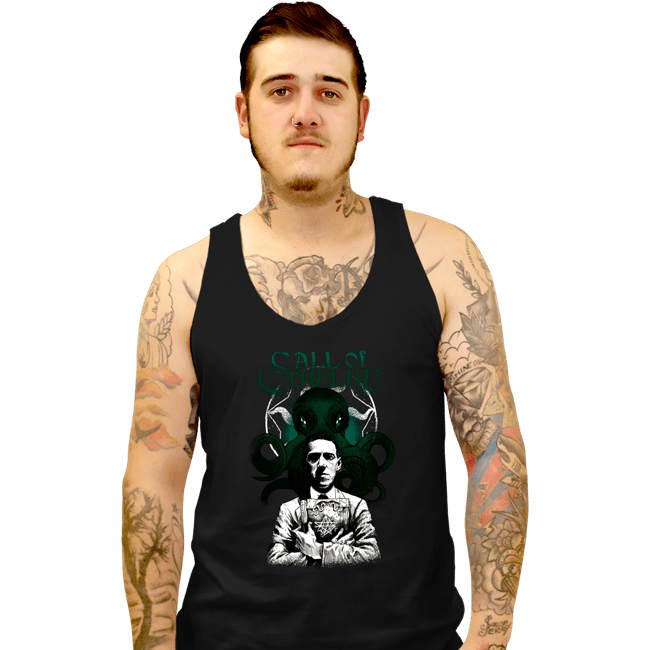 Secret_Shirts Tank Top, Unisex / Small / Black The Call