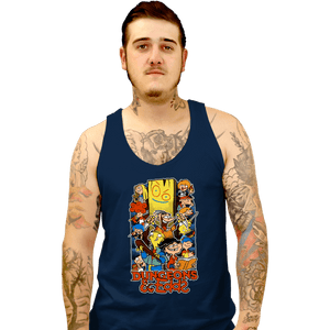 Secret_Shirts Tank Top, Unisex / Small / Navy Dungeons And Edds
