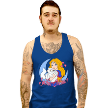 Load image into Gallery viewer, Secret_Shirts Tank Top, Unisex / Small / Royal Blue USA Sailor Moon

