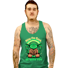 Load image into Gallery viewer, Secret_Shirts Tank Top, Unisex / Small / Sports Grey Luck Be With You
