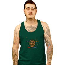 Load image into Gallery viewer, Shirts Tank Top, Unisex / Small / Black Half Shell Heroes
