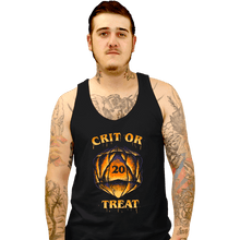 Load image into Gallery viewer, Daily_Deal_Shirts Tank Top, Unisex / Small / Black Crit Or Treat

