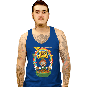 Daily_Deal_Shirts Tank Top, Unisex / Small / Royal Blue Buddy Charms