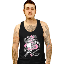 Load image into Gallery viewer, Shirts Tank Top, Unisex / Small / Black Magical Lock and Time Key II
