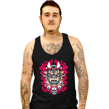 Load image into Gallery viewer, Shirts Tank Top, Unisex / Small / Black Demon Mask
