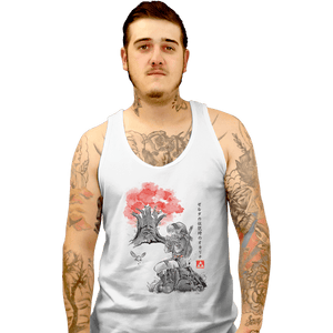 Shirts Tank Top, Unisex / Small / White The Great Deku Sumi-e