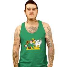 Load image into Gallery viewer, Shirts Tank Top, Unisex / Small / Irish Green Hylian Guy
