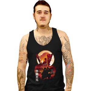 Daily_Deal_Shirts Tank Top, Unisex / Small / Black Demon Tengen