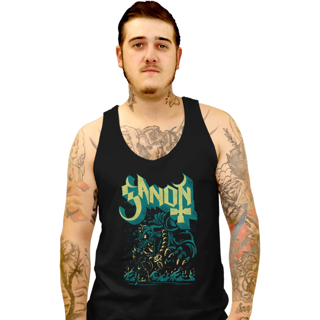 Secret_Shirts Tank Top, Unisex / Small / Black Monster Prince of Darkness
