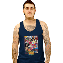 Load image into Gallery viewer, Shirts Tank Top, Unisex / Small / Navy Dark Tournament Clash Of Demons
