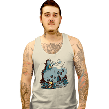 Load image into Gallery viewer, Shirts Tank Top, Unisex / Small / White Ocarina Resting Cabin

