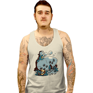 Shirts Tank Top, Unisex / Small / White Ocarina Resting Cabin