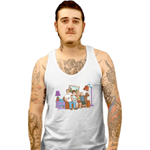 Load image into Gallery viewer, Shirts Tank Top, Unisex / Small / White King Of The Couch
