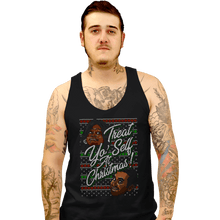 Load image into Gallery viewer, Shirts Tank Top, Unisex / Small / Black Treat Yoself
