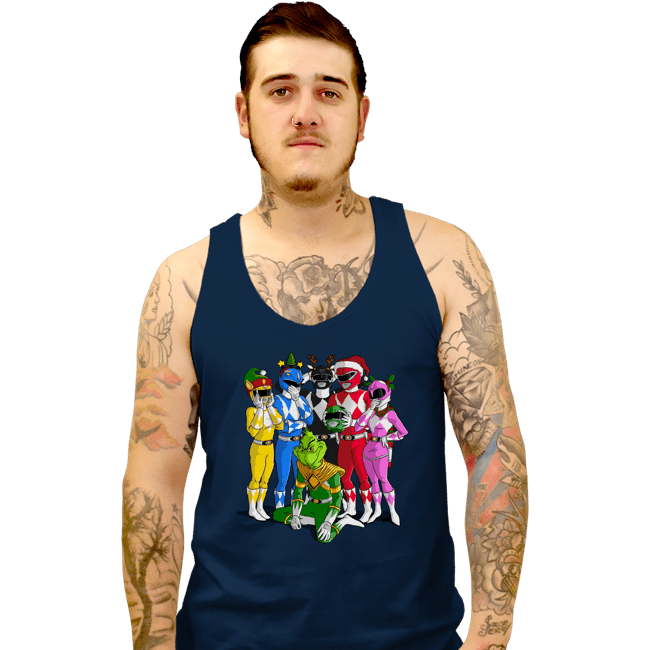 Secret_Shirts Tank Top, Unisex / Small / Navy Grinch Ranger