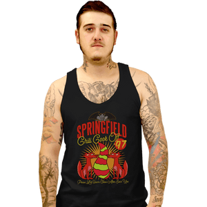Daily_Deal_Shirts Tank Top, Unisex / Small / Black Chili Cook Off