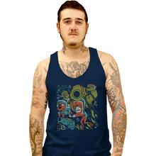 Load image into Gallery viewer, Daily_Deal_Shirts Tank Top, Unisex / Small / Navy Mystery Dive
