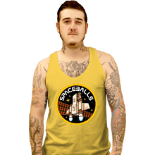 Load image into Gallery viewer, Daily_Deal_Shirts Tank Top, Unisex / Small / Gold Vintage Spaceballs
