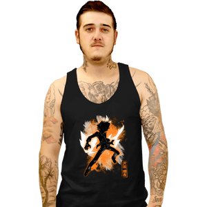 Shirts Tank Top, Unisex / Small / Black Cosmic Tsuna