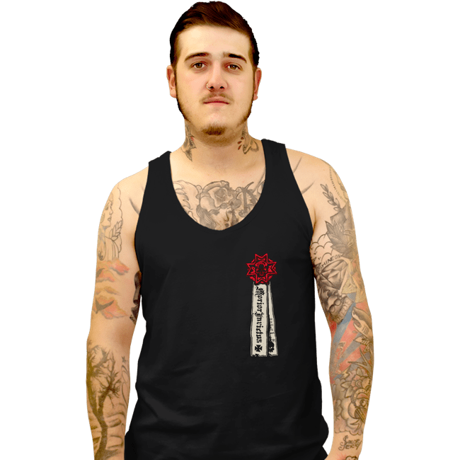 Sold_Out_Shirts Tank Top, Unisex / Small / Black Black Templar Metal