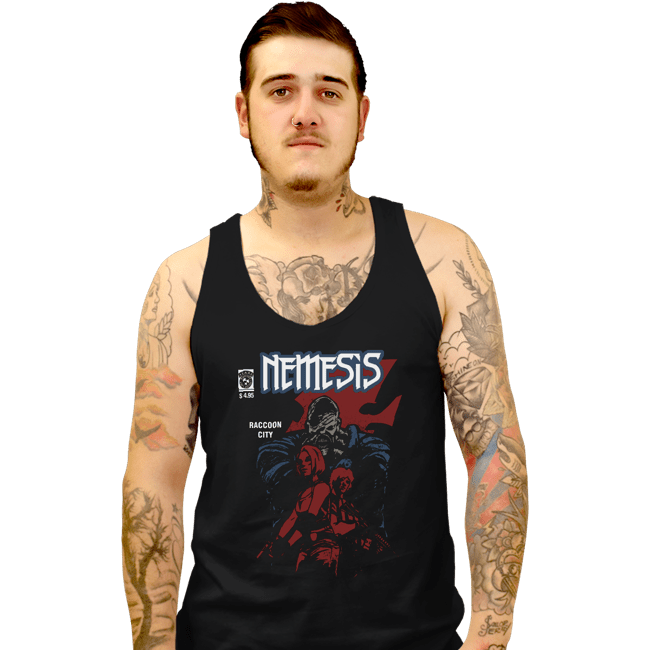 Secret_Shirts Tank Top, Unisex / Small / Black Nemesis Comic