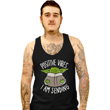Load image into Gallery viewer, Daily_Deal_Shirts Tank Top, Unisex / Small / Black Positive Vibes
