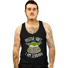 Load image into Gallery viewer, Daily_Deal_Shirts Tank Top, Unisex / Small / Black Positive Vibes
