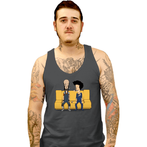 Daily_Deal_Shirts Tank Top, Unisex / Small / Charcoal Stupid Bebops