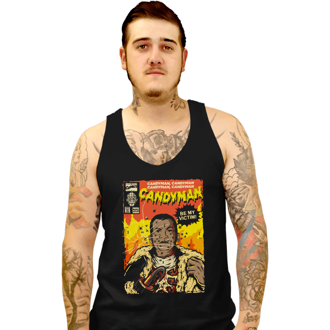 Secret_Shirts Tank Top, Unisex / Small / Black Bee My Victim