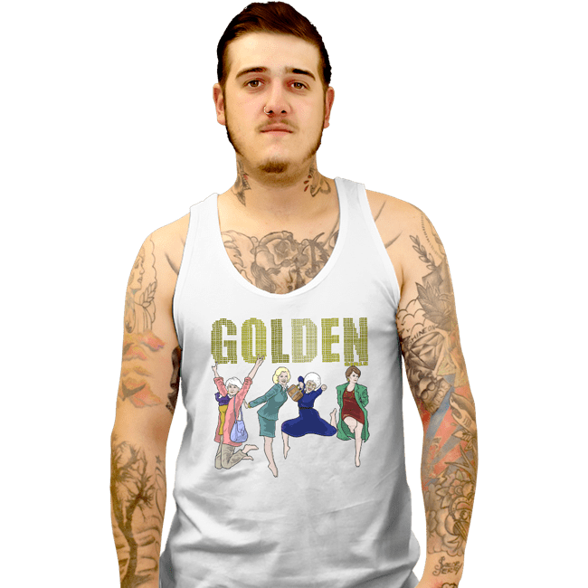 Secret_Shirts Tank Top, Unisex / Small / White GOLDEN!